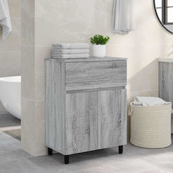 vidaXL Ντουλάπι Μπάνιου 60x35x80cm Μελαμίνης Sonoma 889421
