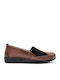 Γυναικεία Slip-On Δερμάτινα Ταμπά