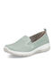 Анатомични Дамски Slip-On Кожени Зелени