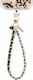 Crong Phone Charm Lanyard Phone Pendant Black Twist Crgphch16