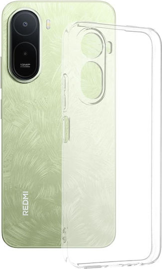 Techsuit Silicone Transparent Back Cover (Redmi A7 Pro)