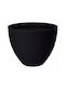 Koopman Ghiveci De Flori Din Plastic Antracit 31 Cm
