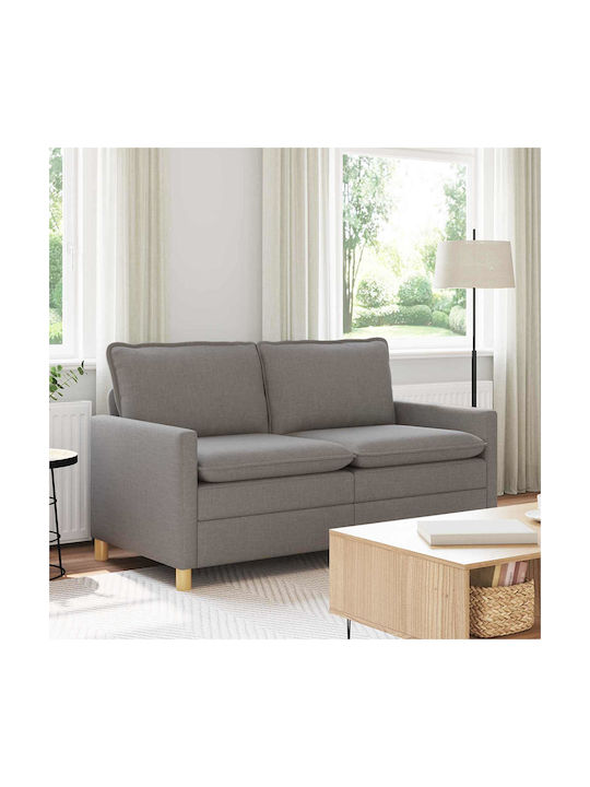 Διθέσιος Καναπές Taupe 156x81x87.5εκ.