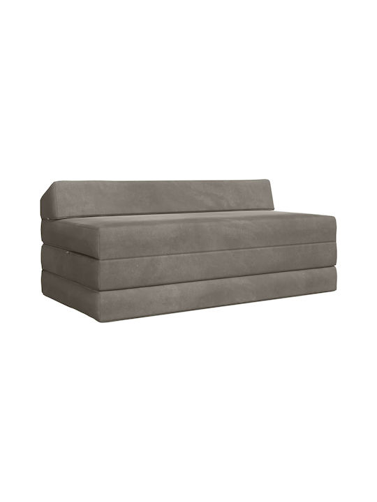 Canapea Cu Două Locuri Pat Gri Deschis 120x60x49cm