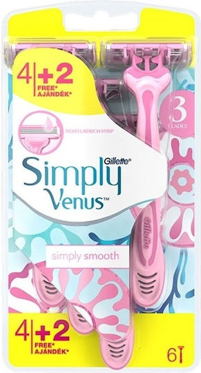 Venus Simply με Λιπαντική Ταινία
