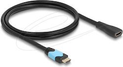 Delock 81997 Cablu Prelungitor HDMI M La HDMI F 1m Negru 8K@60Hz