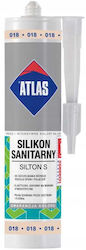 Atlas Flexible Sanitary Silicone 280 Ml Pastel Beige