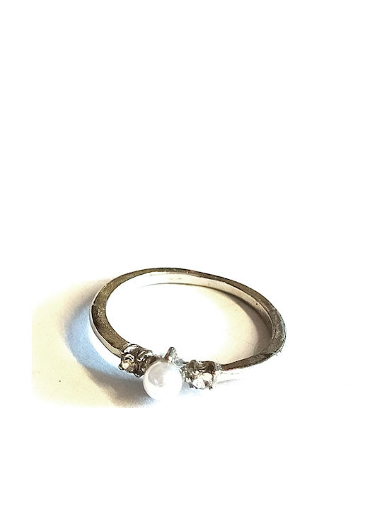 Amalfi Accessories Damenring mit Perlen