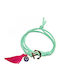 Tatu Moyo Women's Bracelet with Eye Design Made of Cord