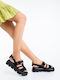 Sandale Casual Damă Negre