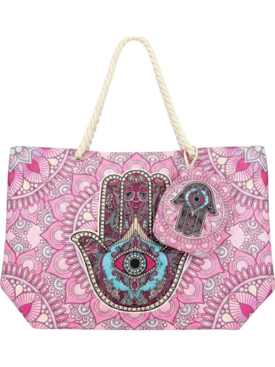 Bag to Bag Pink Beach Bag