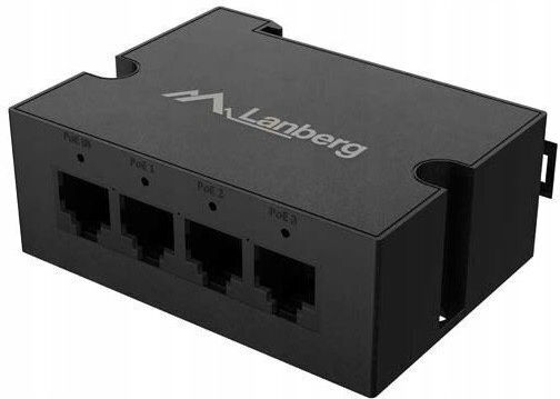 Lanberg DIN-FE4-AT-30W PoE+ Повторител