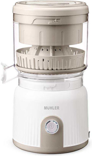 Muhler Електрически Цитрус Пресa 90W Бял