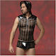 Aph Sexy Men's Black Costume Hood Underwear Sexy Men's Costume Black Hood Underwear 2321
