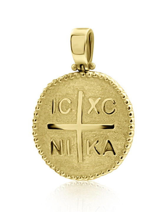 Chrilia Μενταγιόν Κωνσταντινάτο Χρυσό 9K Chrilia Μενταγιόν Κωνσταντινάτο Χρυσό 9K
