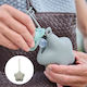 Dooky Pacifier Case Silicone Gray