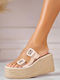 Platforme Dama Tip Slip On Albe