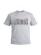 Gtc Къс Ръкав T-shirt Legend Сив L
