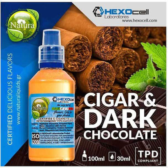 Hexocell Shot de Aromă & Dark 30ml/60ml 1 Bucată Tutun de Cigar și Ciocolată Neagră