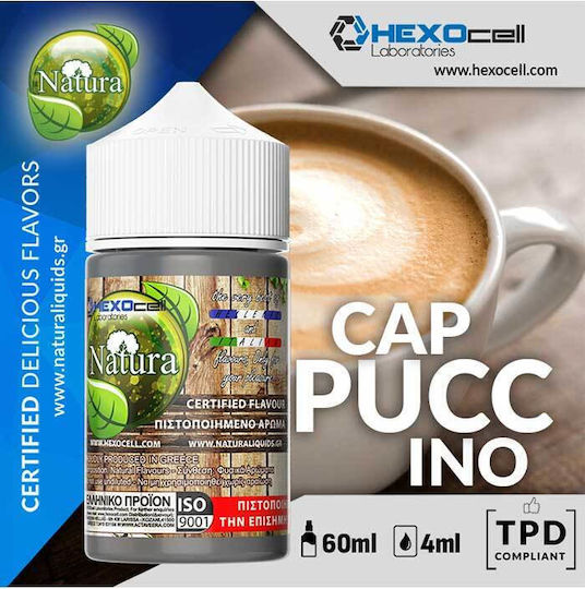 Hexocell Flavor Shot 4ml/60ml 1τμχ Καπουτσίνο