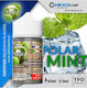 Hexocell Flavor Shot 6ml/60ml 1 Piece Cool Mint & Spearmint