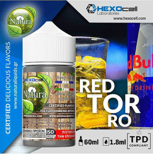 Hexocell Flavor Shot Torro 1.8ml/60ml 1τμχ Αναζωογονητικό Ενεργειακό Ποτό