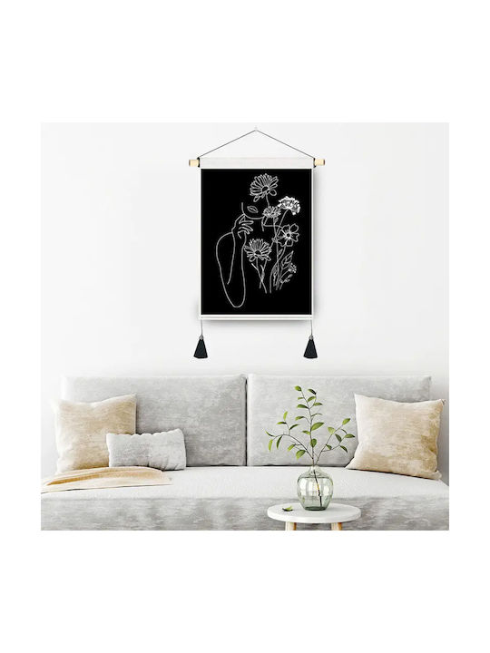 FRIPIA Hanging Fabric Wall Decor 50x35cm