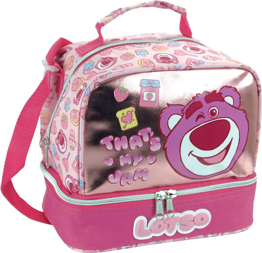 Gim Schulische Isolierte Kinder Lunchtasche Rosa Toy Story 20x15x21cm