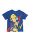 Kinderoberteil Kurzärmelig Blau Fireman Sam
