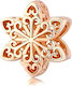 Ασημενιο Charm 925 Silver Star Rose Gold