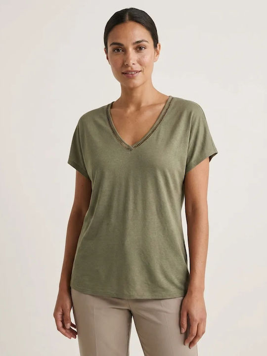 Only Women's Sports T-shirt Olive