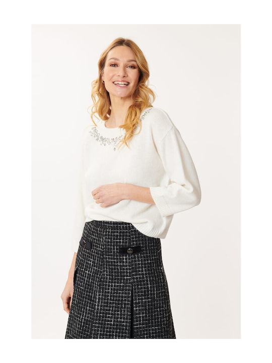 Rene Derhy Bluza Damă Ecru