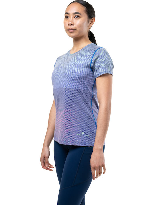 Ronhill Women's Sports T-shirt Fast Drying Blue