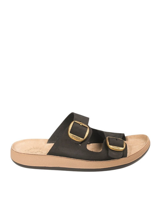 Fantasy Sandals Fantasy Γυναικεία Σανδάλια Μαύρα