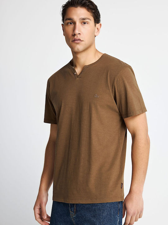 Garage Fifty5 T-shirt Καφέ