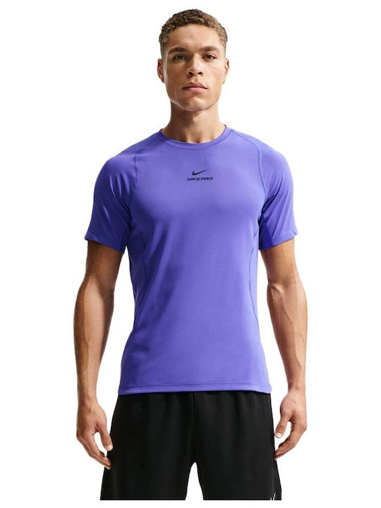 Nike Dri-FIT Athletic Short Sleeve T-shirt Purple