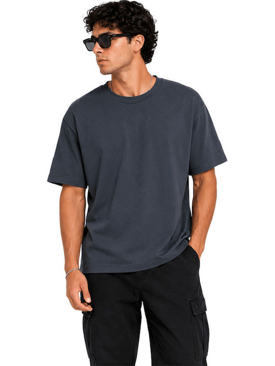 Blend T-Shirt Blau