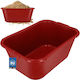 Kotarbau Plastic Mop Bucket Capacity 55lt Red