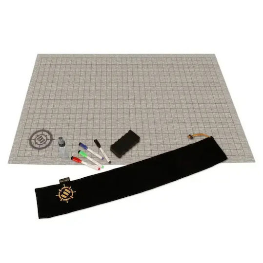 Enhance Tabletop Grid Mat Campaign Kit Dnd Beige