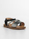 Sandale Tip Pantof Negre