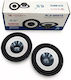 6567A Σετ Ηχεία Αυτοκινήτου 6.5" με 180W RMS (2 Δρόμων)