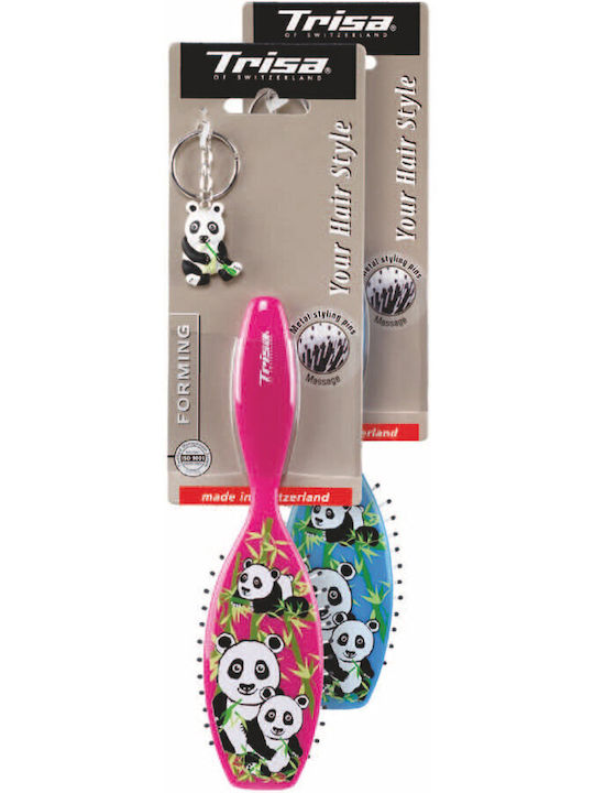 Trisa of Switzerland Kids Hair Brush Pink