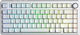 Aula F75HE Ασύρματο Gaming Πληκτρολόγιο 75% με Magnetic διακόπτες και RGB φωτισμό (Αγγλικό US) Λευκό