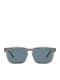 OJO Sunglasses Unisex Γυαλιά Ηλίου με Γκρι Ξύλινο Σκελετό και Γκρι Φακό 18OPL72056