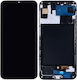 Съвместим Екран LCD Сензорен Механизъм Подрамка Samsung Galaxy A30s – SM-A307 Черен In-cell