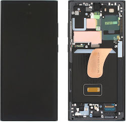 Samsung S918 Galaxy S23 Ultra 5g Lcd Touch Grey Red Frame Gh82-30465e/30466e Original Service Pack
