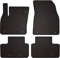 Rubber Car Mats Volvo Xc40 Crossover 2017 Black Fitted Rubber Car Mats Volvo Xc40 Crossover 2017 Black Fitted