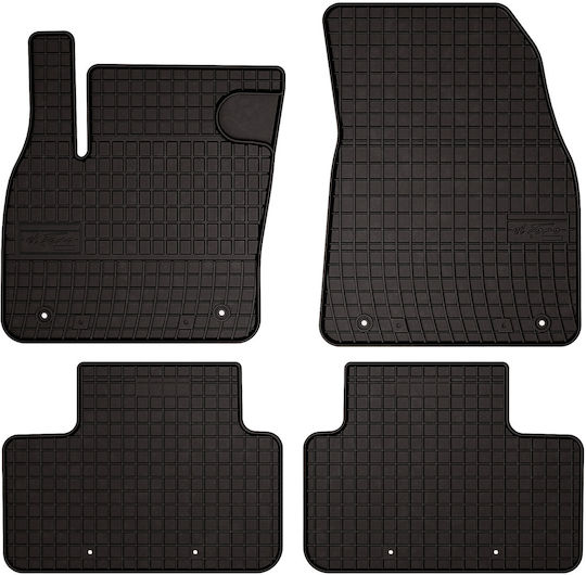 Rubber Car Mats Volvo Xc40 Crossover 2017 Black Fitted
