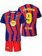 Fc Barcelona Robert Lewandowski Set Shirt Shorts Junior Box 2025/26 Bc59el