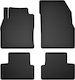 Car Rubber Mats Set 4 Pcs Universal Opel Cascada Cabrio 2012